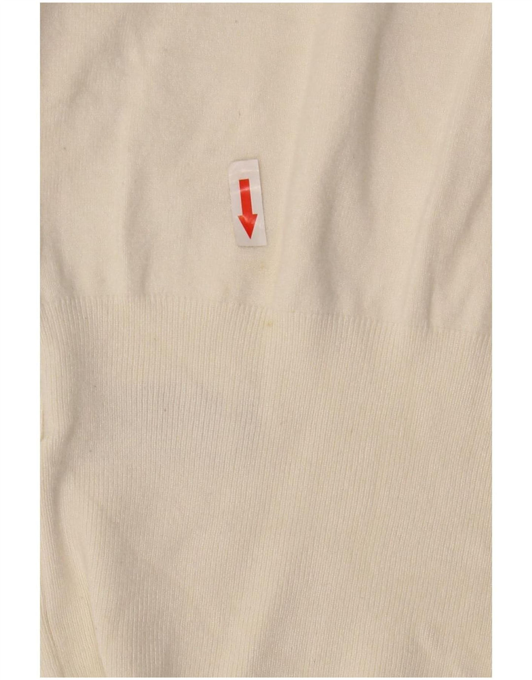 Marks & Spencer Suéter tipo jersey con cuello barco para mujer UK 12 Medium Off White