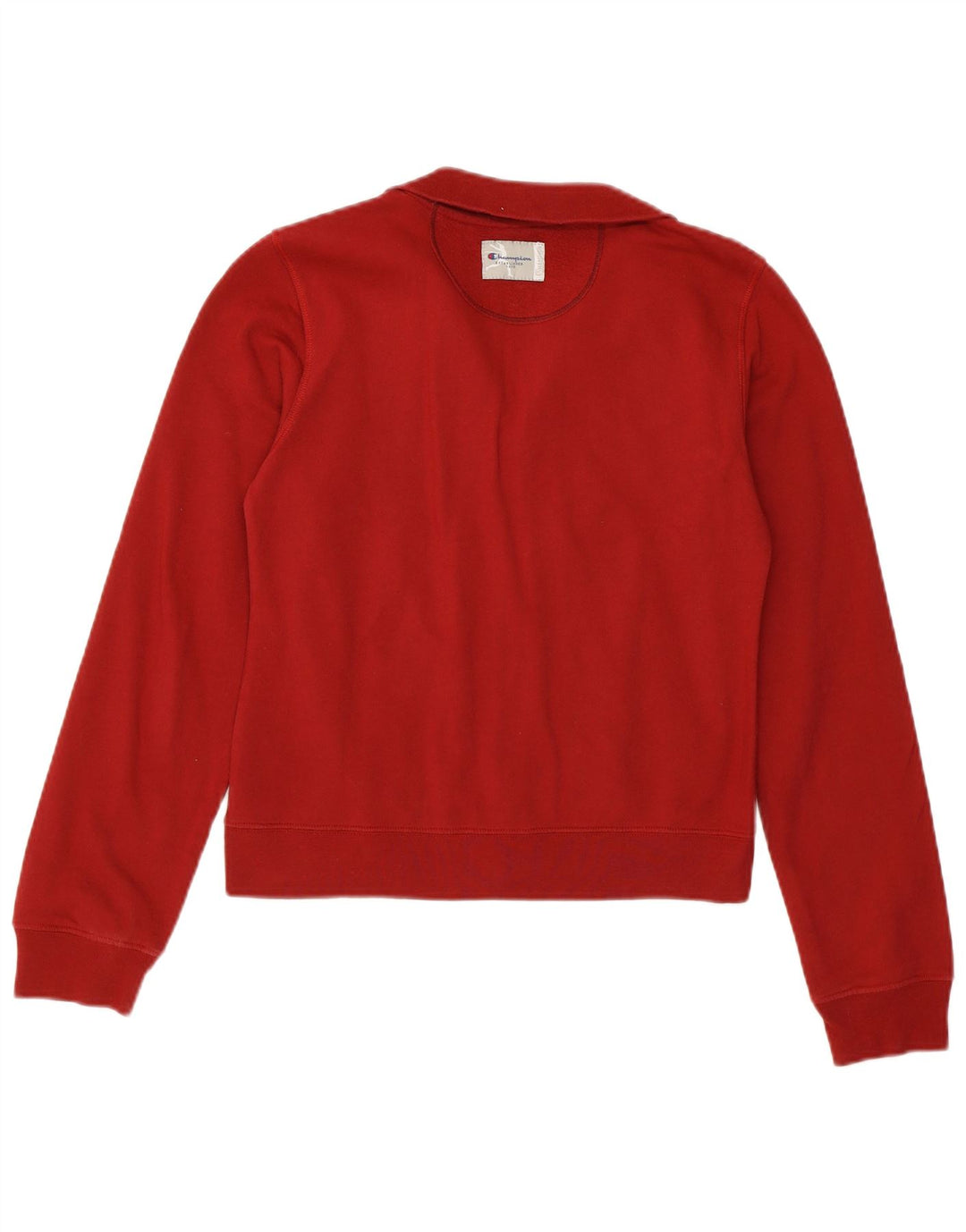 CHAMPION Chaqueta superior de chándal con gráfico corto para mujer UK 10 Small Borgoña