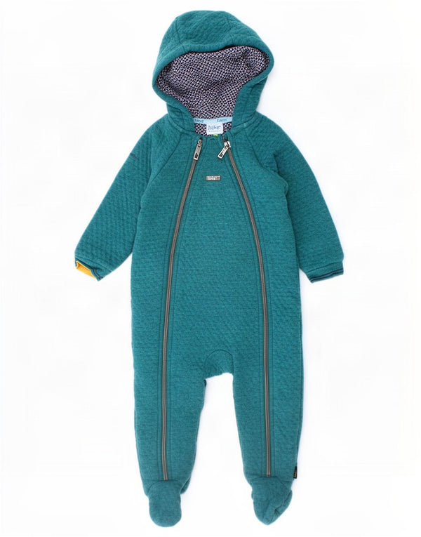 Ted Baker Mono con capucha para bebés de 9 a 12 meses, algodón verde