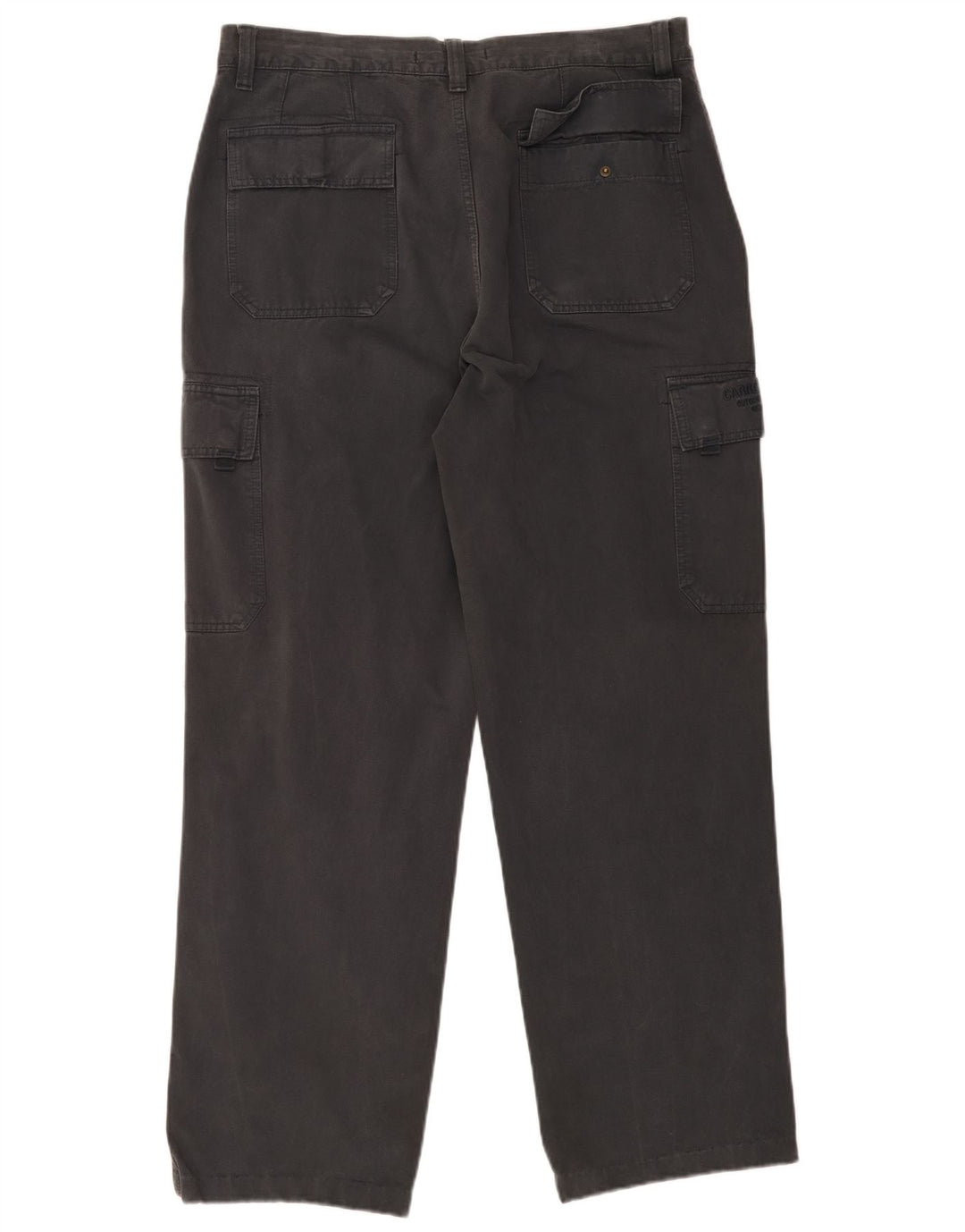 Pantalones cargo rectos para hombre Carrera W38 L31 Algodón gris