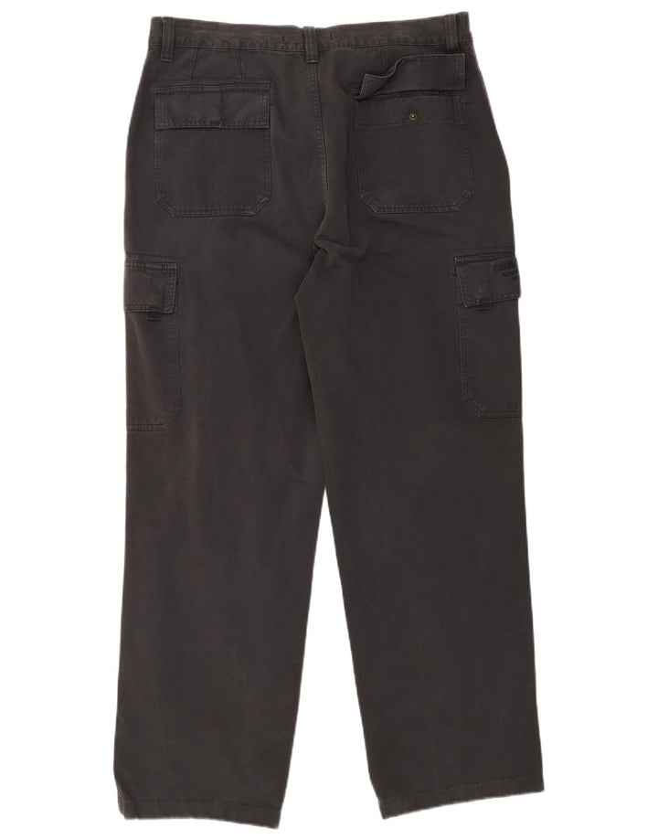 Pantalones cargo rectos para hombre Carrera W38 L31 Algodón gris