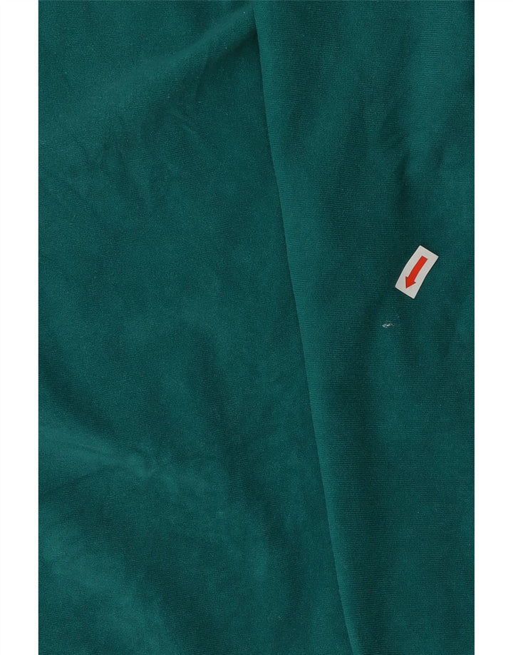 Diadora Pantalones de chándal de terciopelo para hombre ES 38 Verde medio Poliéster