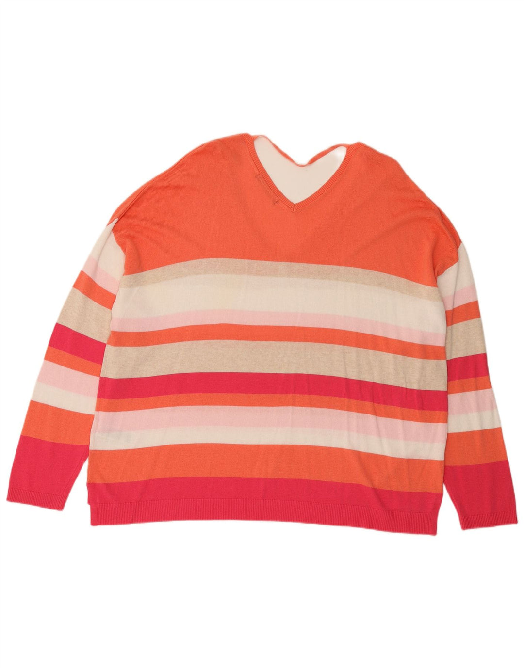Marks & Spencer Suéter con Cuello en V para Mujer UK 24 4XL Multicolor