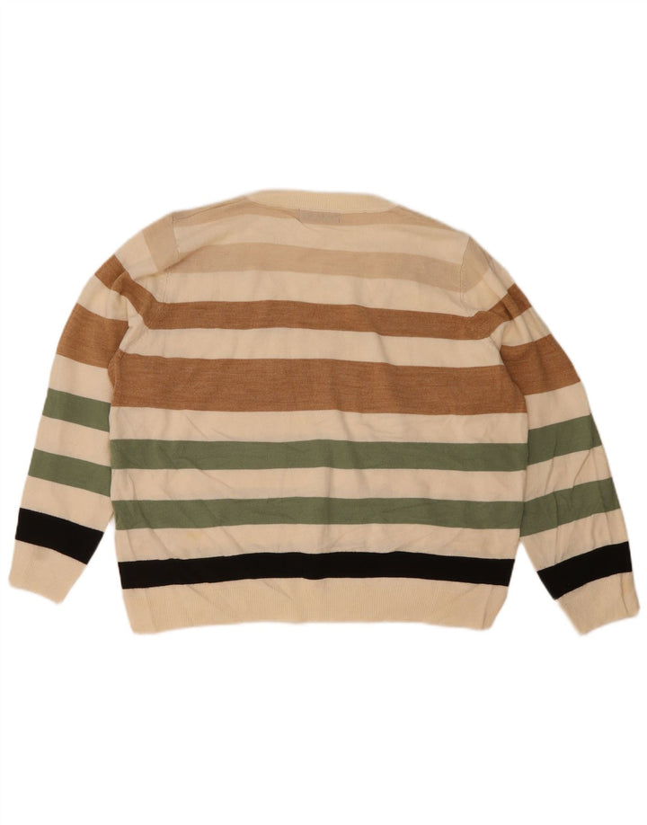 Marks & Spencer Suéter con Cuello en V para Mujer UK 46 Grande Multicolor