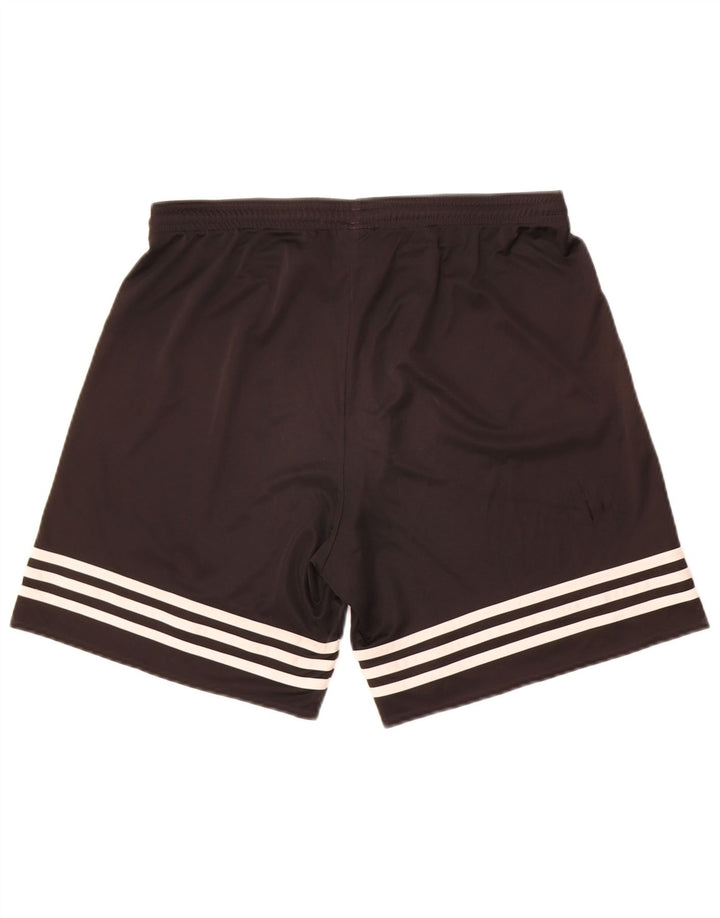 Adidas Mens Climalite Sport Shorts Grande Negro Poliéster