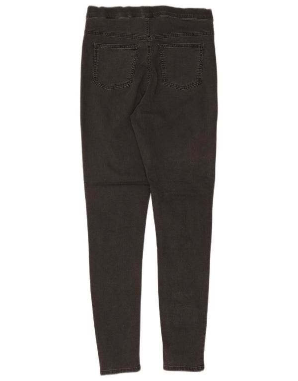 Marks & Spencer Jeans Jegging para Mujer UK 12 Medium W30 L30 Algodón Gris