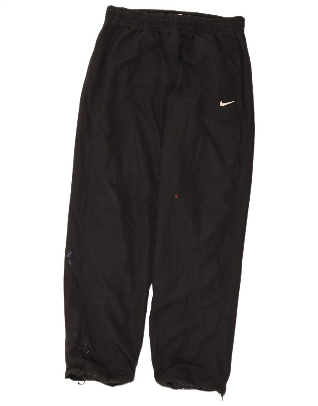 Nike - Pantalón de chándal para hombre, talla grande, poliéster negro