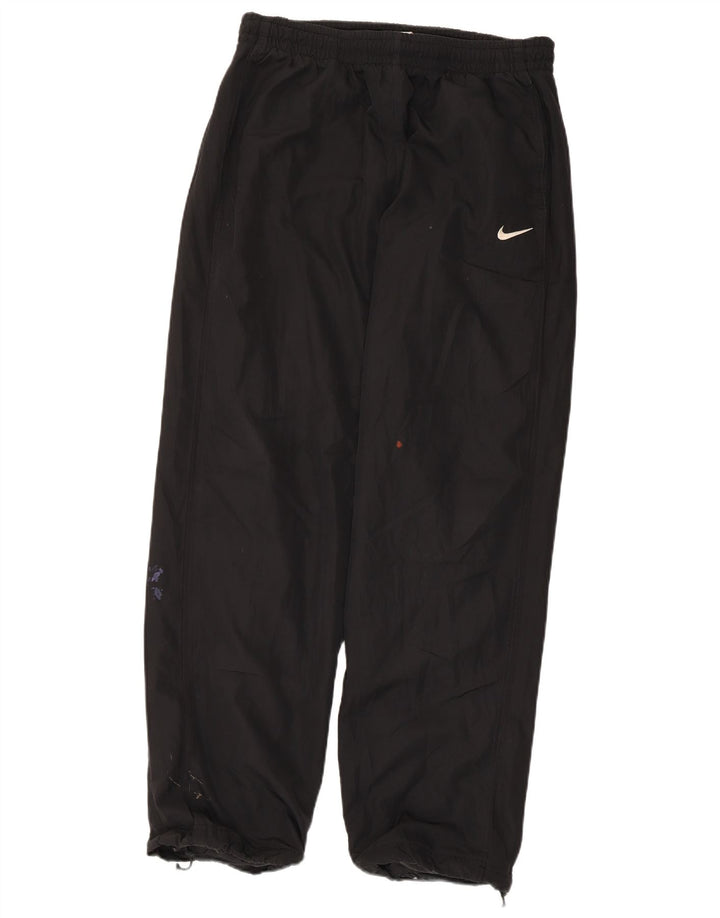 Nike - Pantalón de chándal para hombre, talla grande, poliéster negro