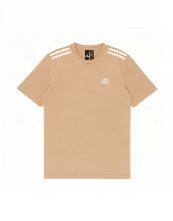 Adidas Hombre Camiseta Top XS Beige Algodón