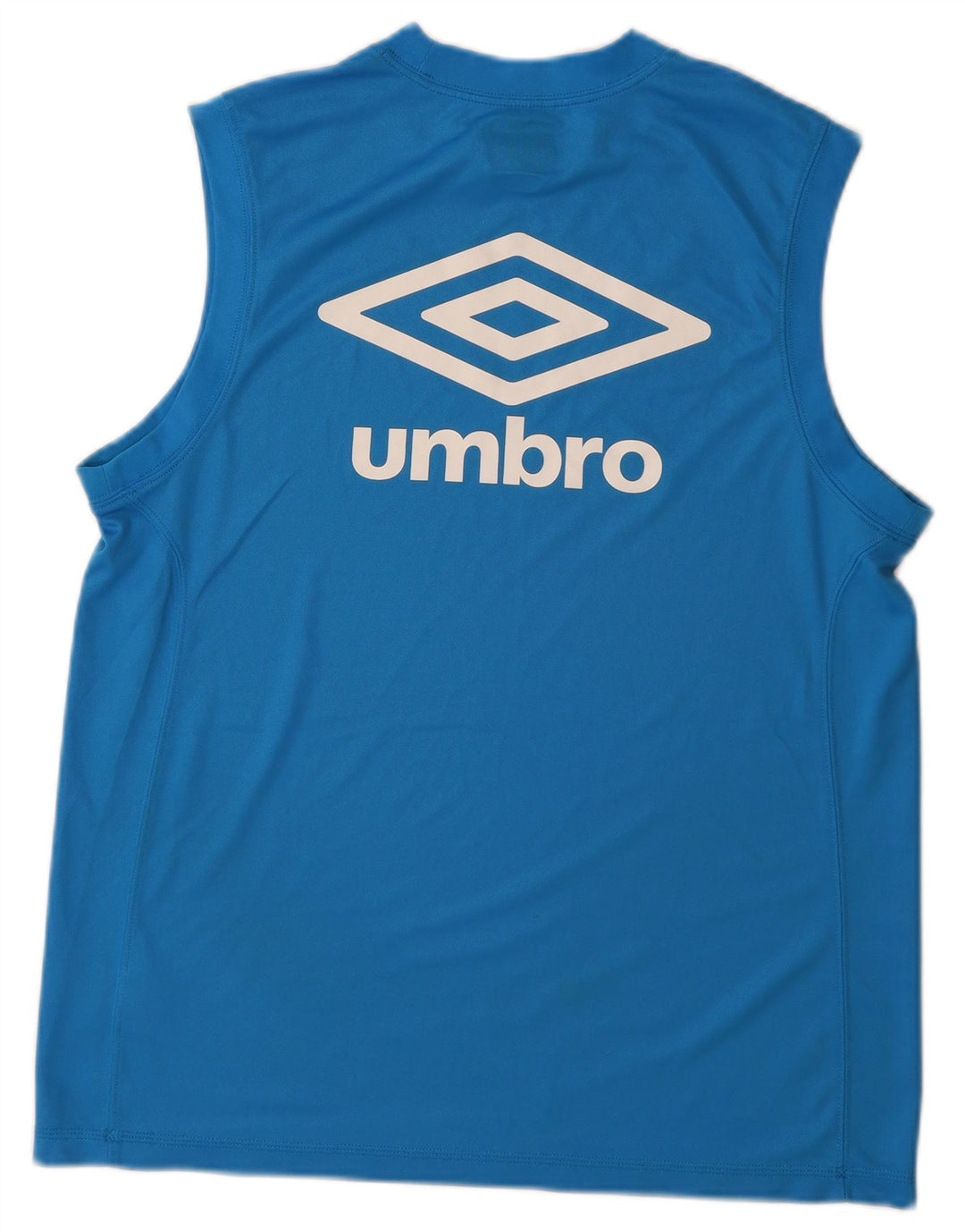 Umbro Hombre Gráfico Chaleco Top Grande Poliéster Azul