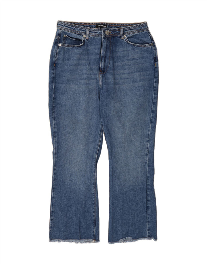 WHISTLES Womens High Rise Bootcut Jeans W32 L27 Blue Cotton Vintage Whistles and Second-Hand Whistles from Messina Hembry 
