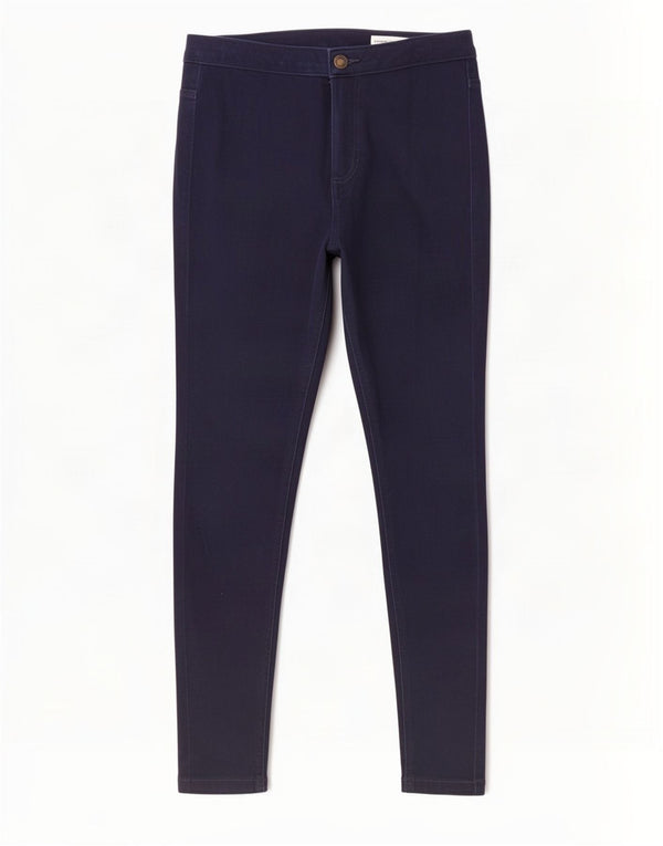 Superdry Vaqueros súper ajustados para mujer UK 40 Medium W28 L26 Algodón azul marino