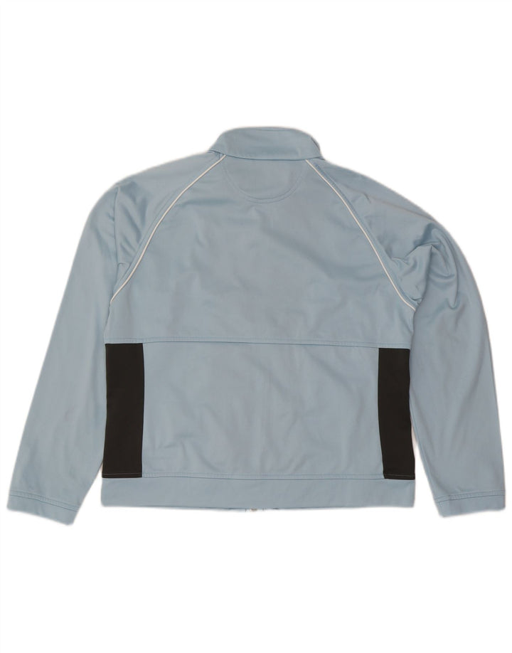 Champion Chaqueta de chándal para mujer UK 46 Grande Azul Colorblock Poliéster
