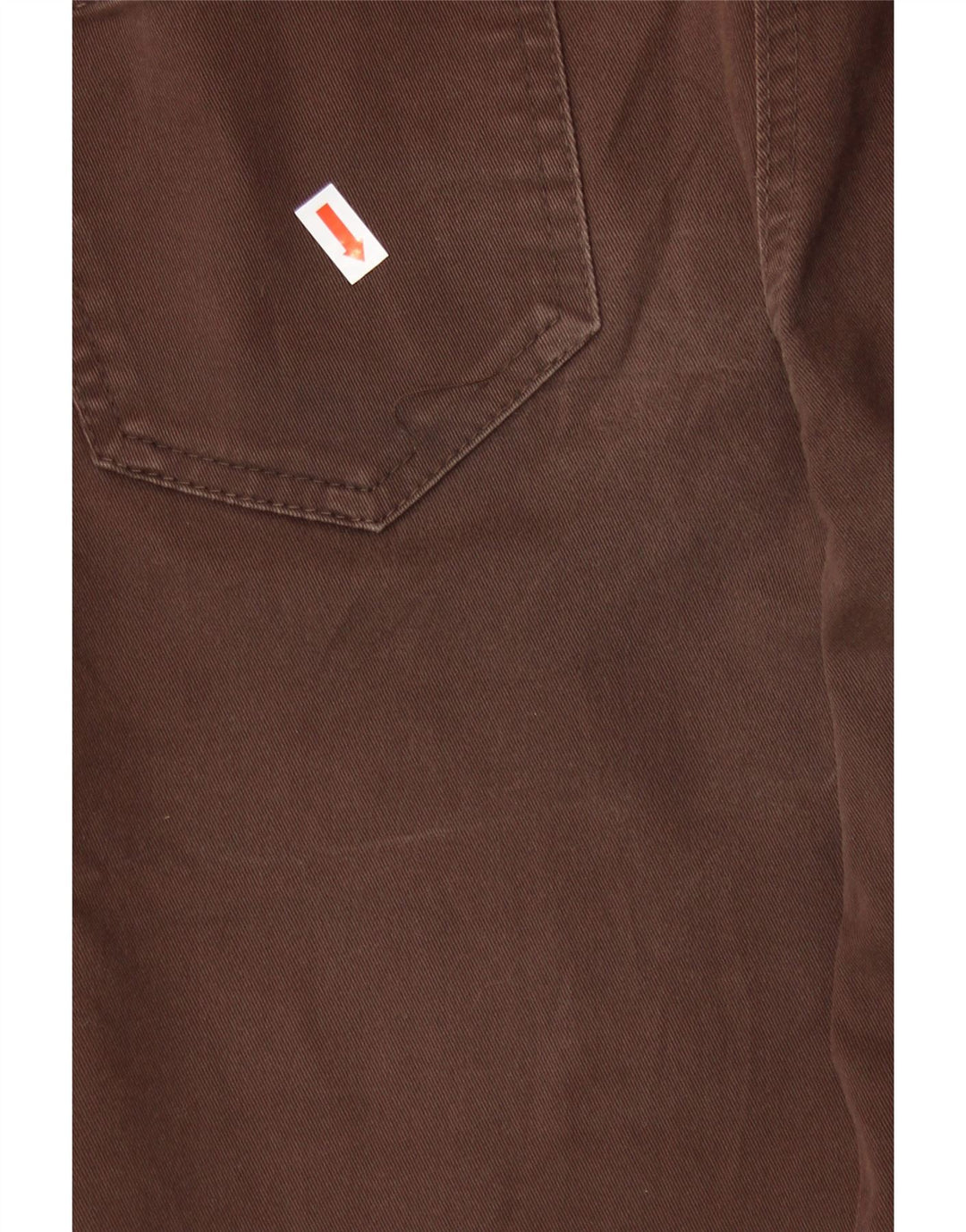 ROCCOBAROCCO Womens Straight Casual Trousers W30 L27 Brown