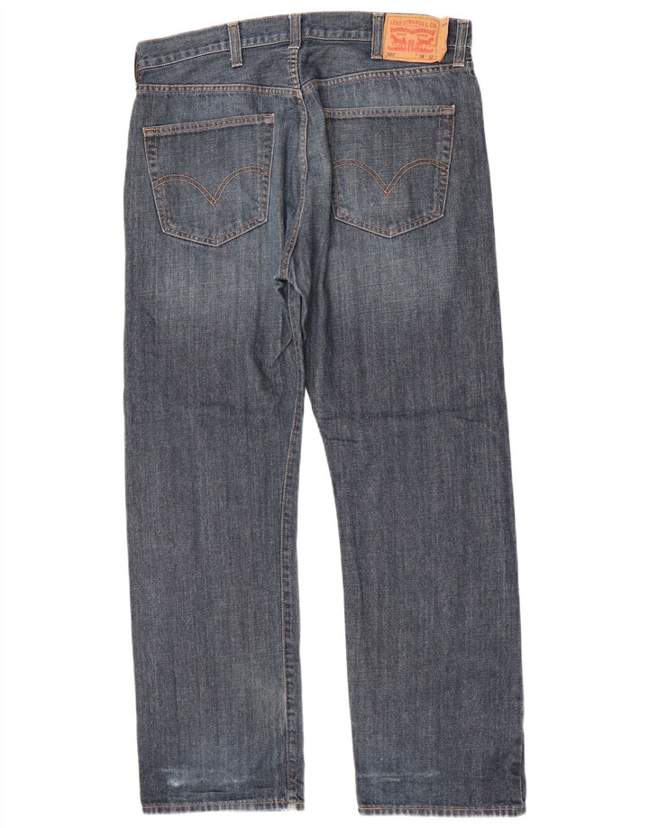 Levi's Hombre 501 Vaqueros Rectos W38 L32 Algodón Azul