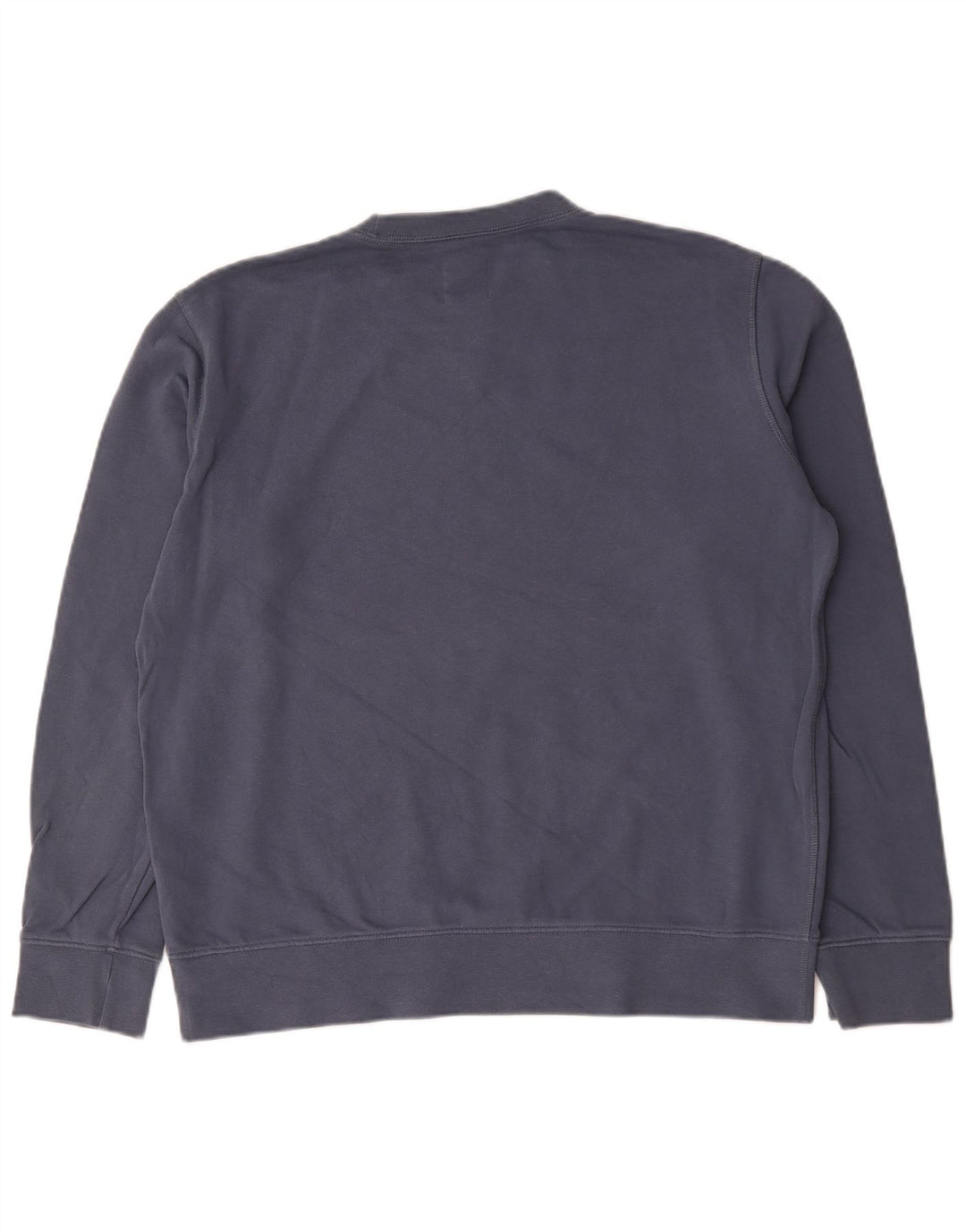 Marks & Spencer Hombre Sudadera Jumper Grande Azul Marino Algodón