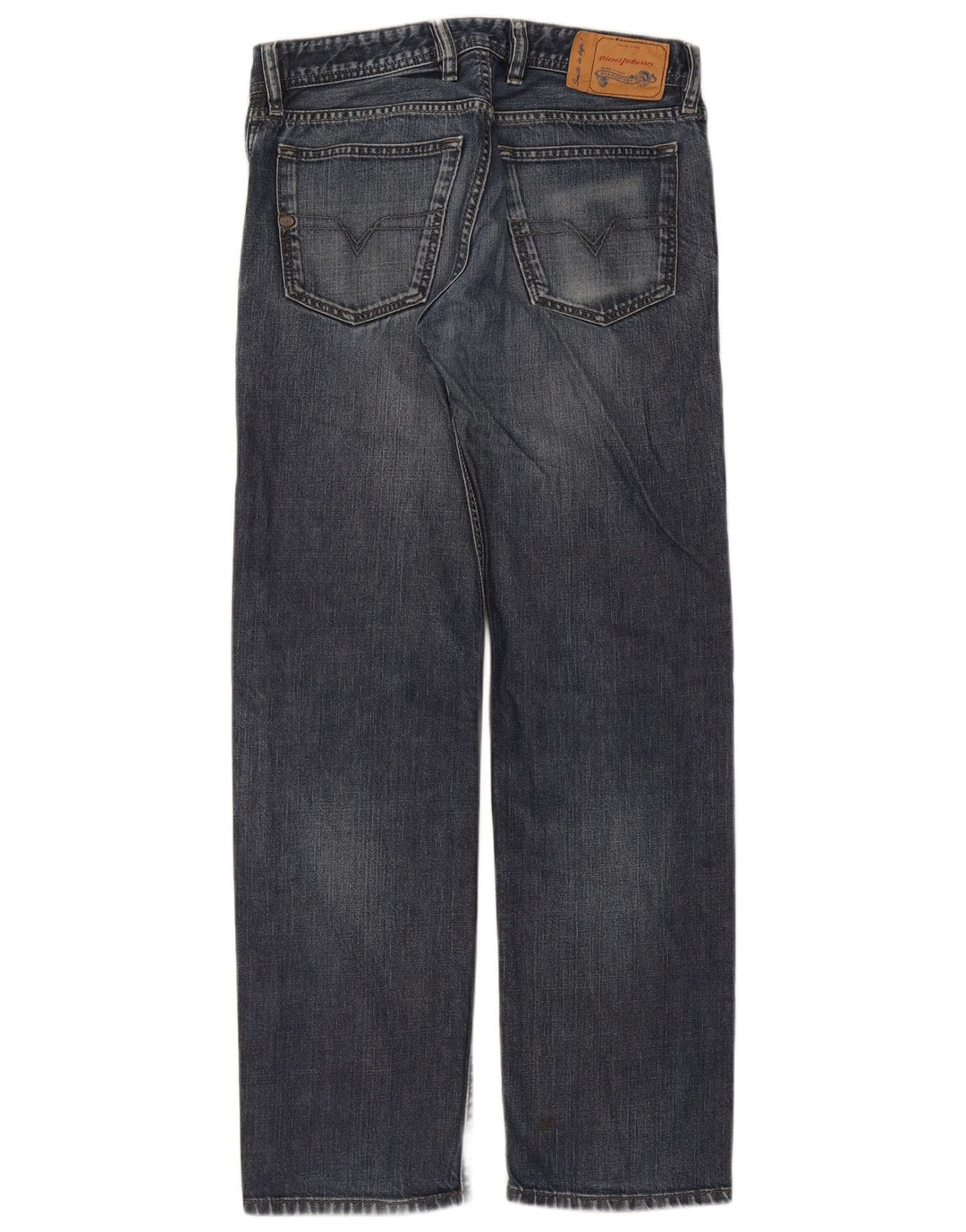 Diesel Hombre Waykee Vaqueros Rectos Regulares W29 L32 Algodón Azul