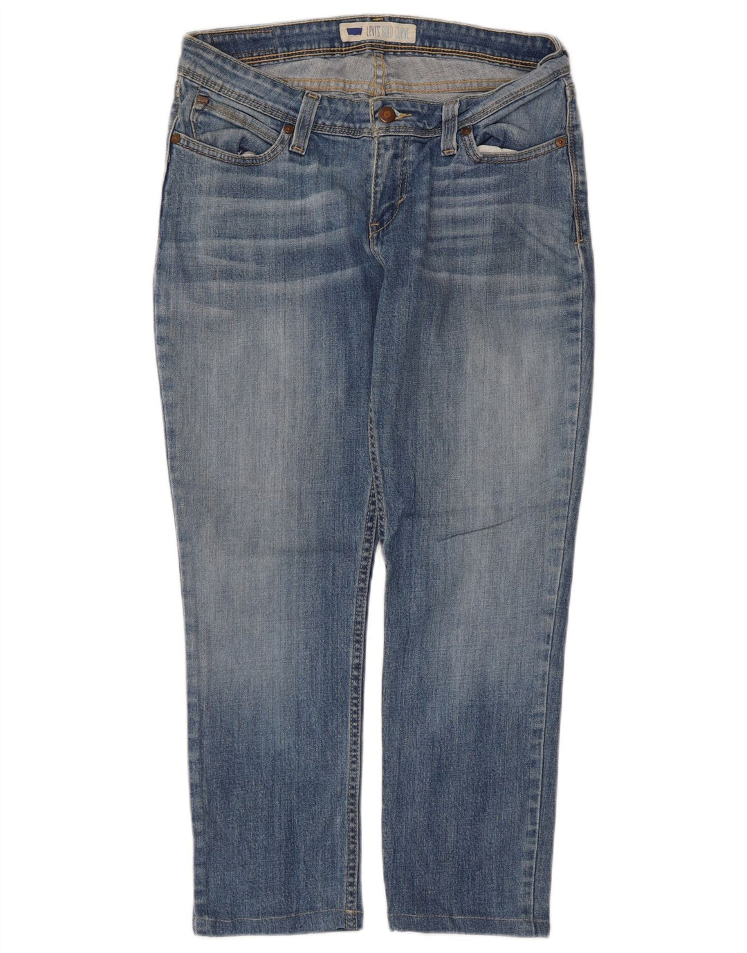 Levi's Vaqueros Cortos Bold Curve para Mujer W32 L24 Algodón Azul