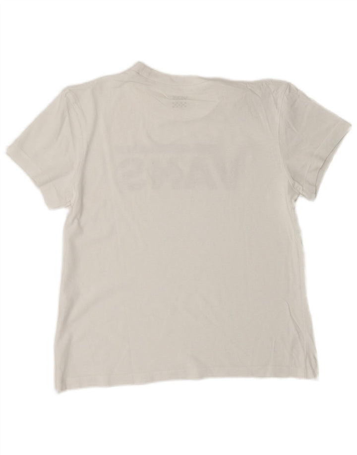 VANS Camiseta gráfica para mujer Top UK 6 XS Blanco