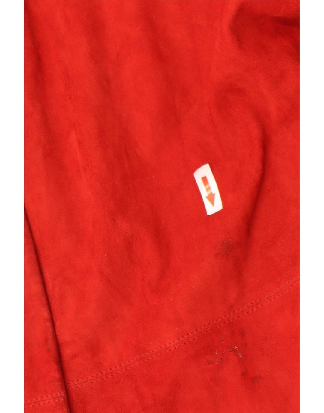 Camisa De Ante Mujer Conbipel IT 44 Medium Cuero Rojo