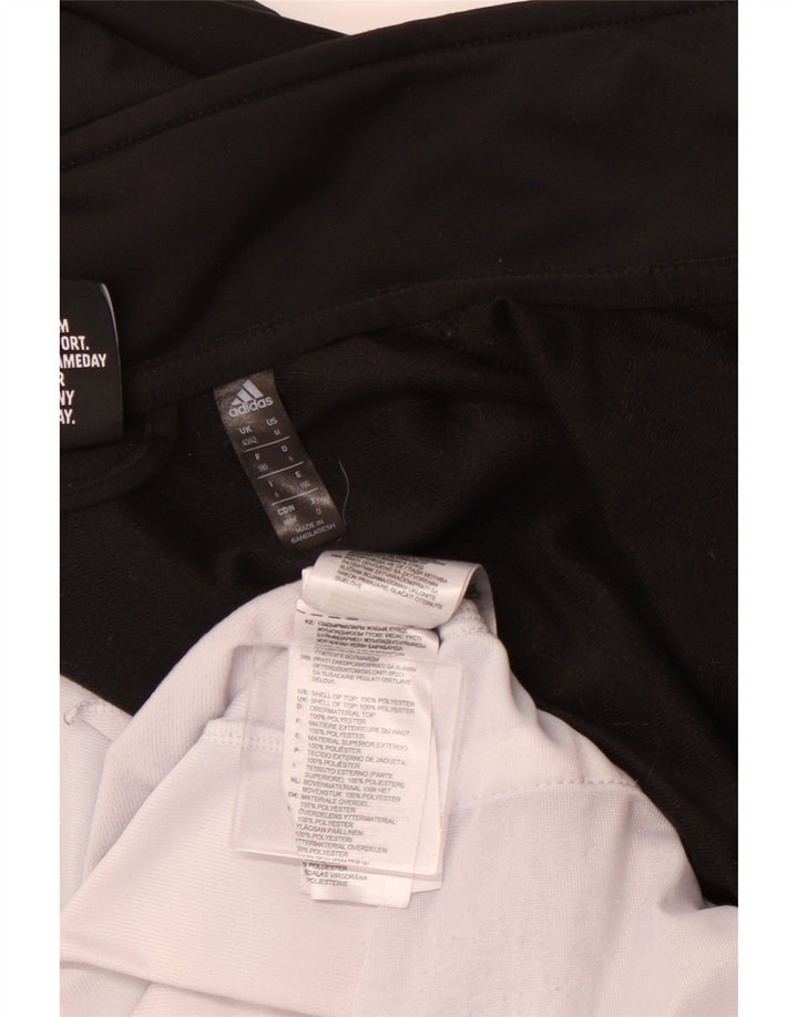 ADIDAS Chaqueta de chándal para hombre UK 40/42 Medium Black Colourblock