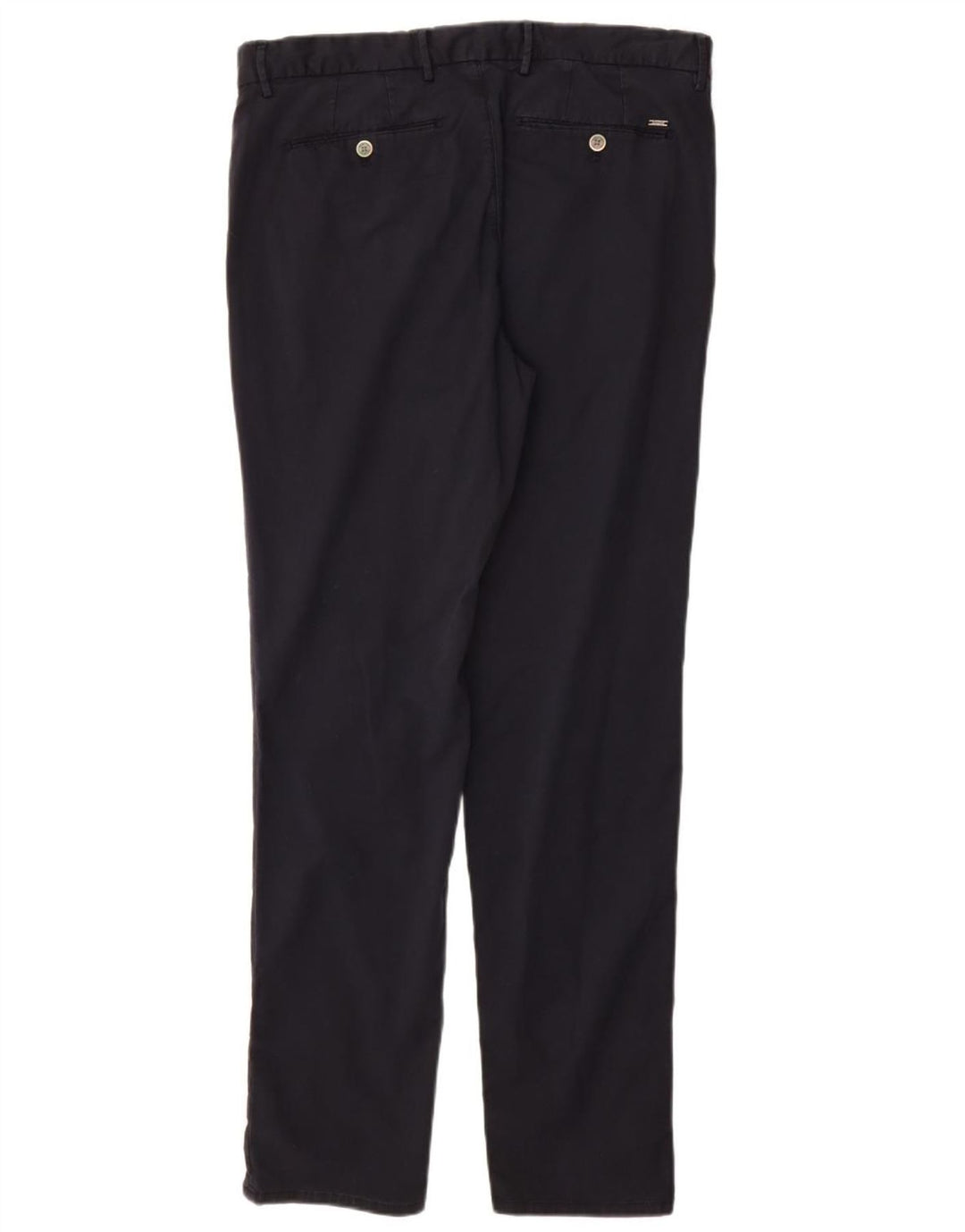 MASSIMO DUTTI Pantalón chino slim fit para hombre EU 44 Large W34 L32 Azul marino