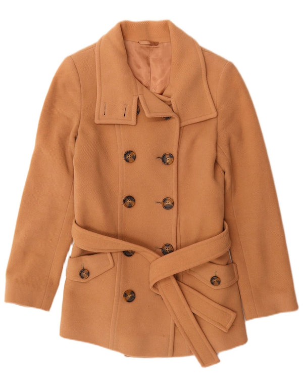 HOBBS Chaquetón para Mujer UK 8 Small Lana Beige