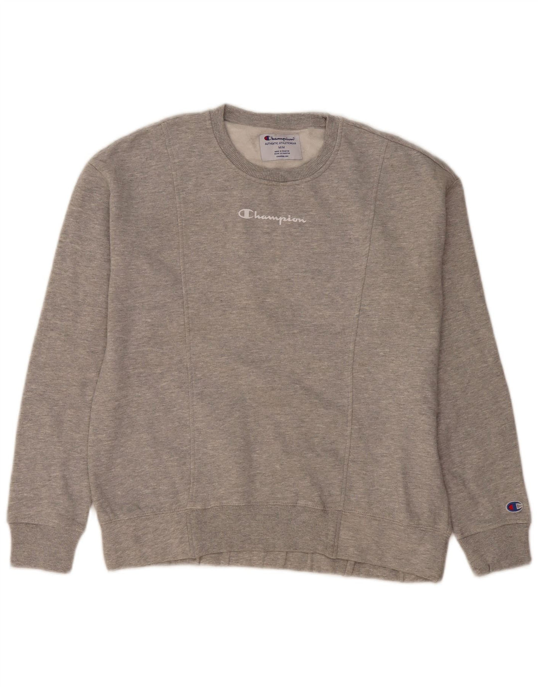 Champion Sudadera Jumper Gris Medio Algodón