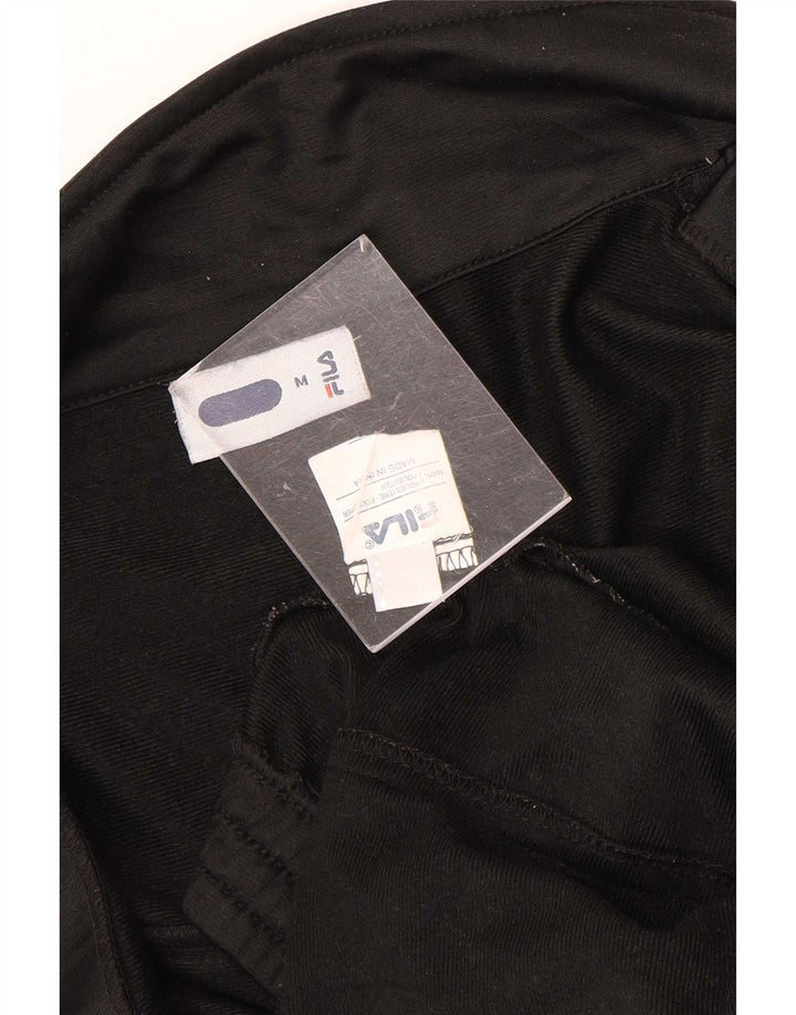 Fila Hombre Chándal Top Chaqueta Mediana Negro Poliéster