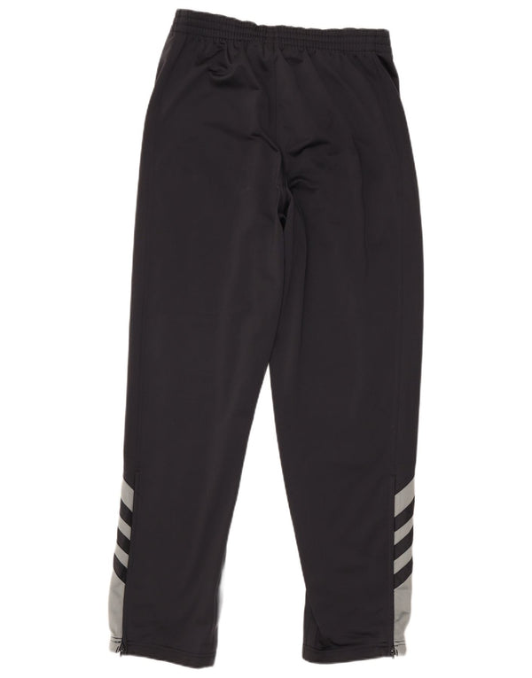 Adidas Pantalones de chándal para hombre UK 40/42 Medium Negro Colorblock Poliéster