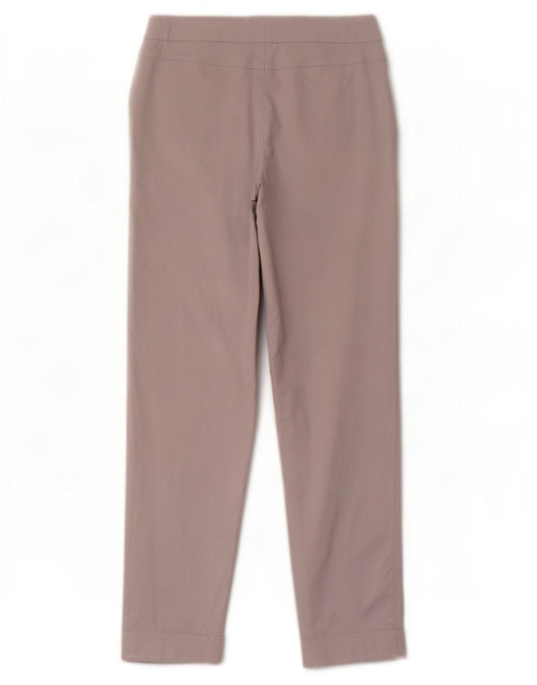 Zara Mujer Pantalones Casuales Slim Small W26 L27 Algodón Gris