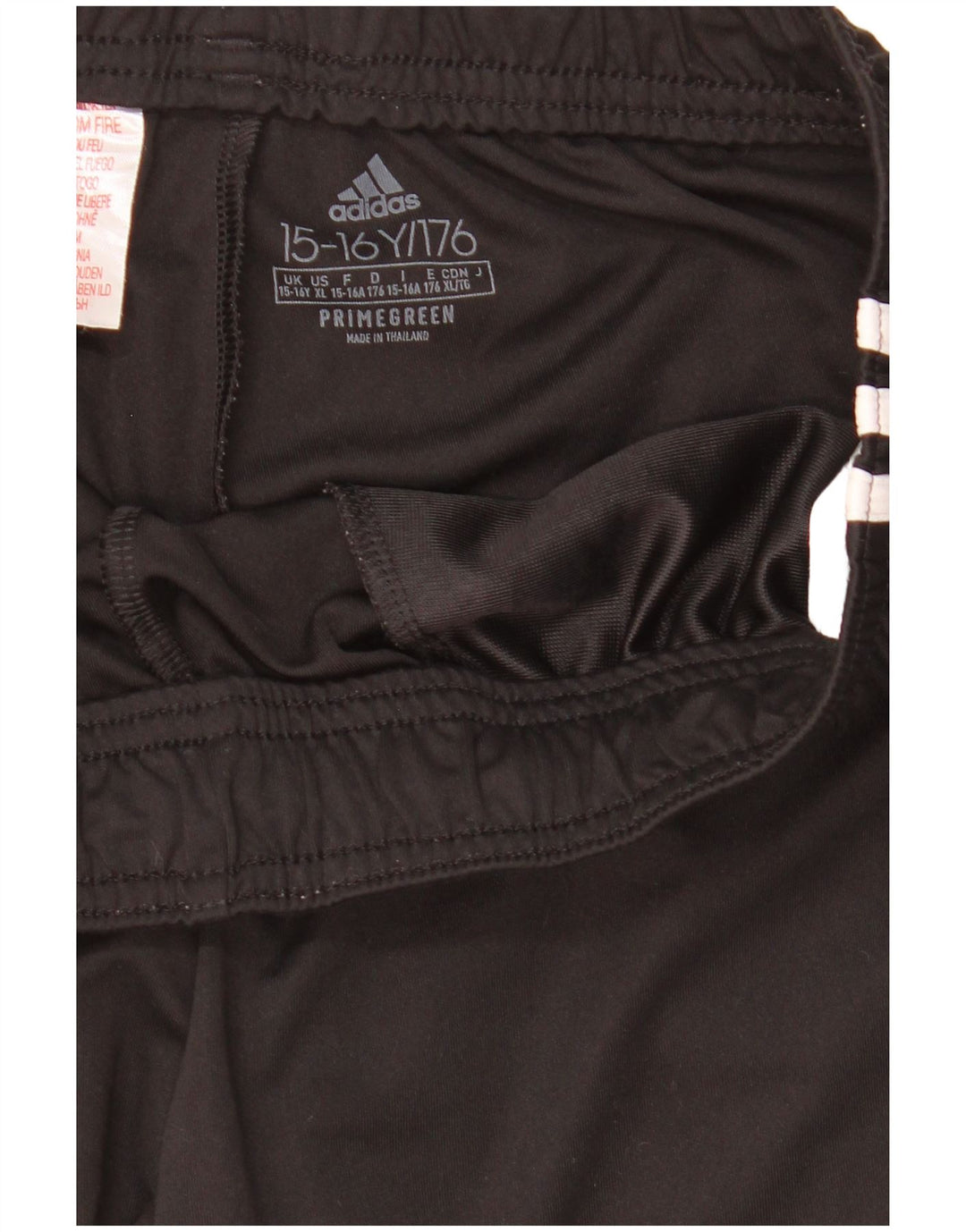 Adidas Pantalón corto deportivo para niño 15-16 años negro