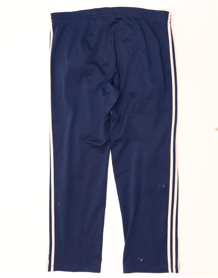 Pantalón De Chándal Adidas Hombre Medio Azul Marino Poliéster