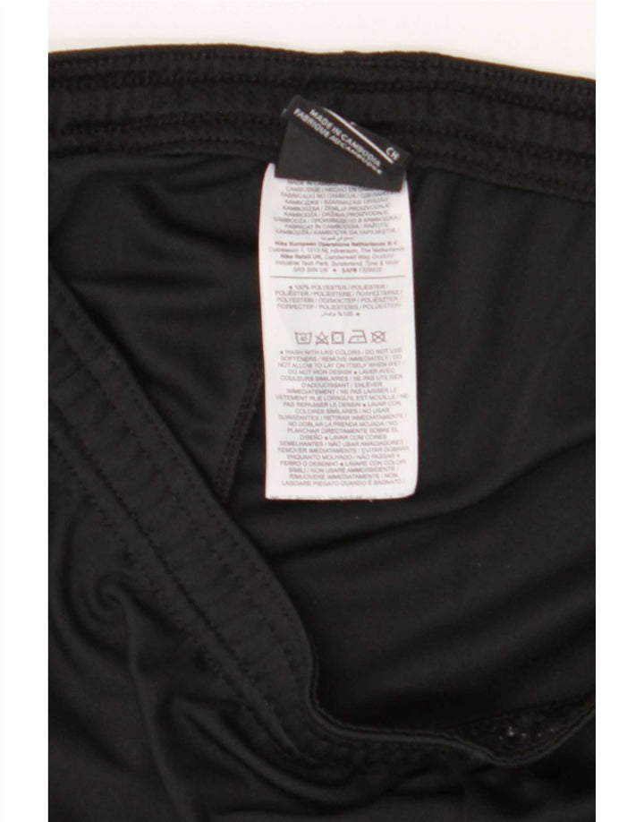 Nike - Pantalones cortos deportivos para hombre (talla pequeña), color negro, poliéster
