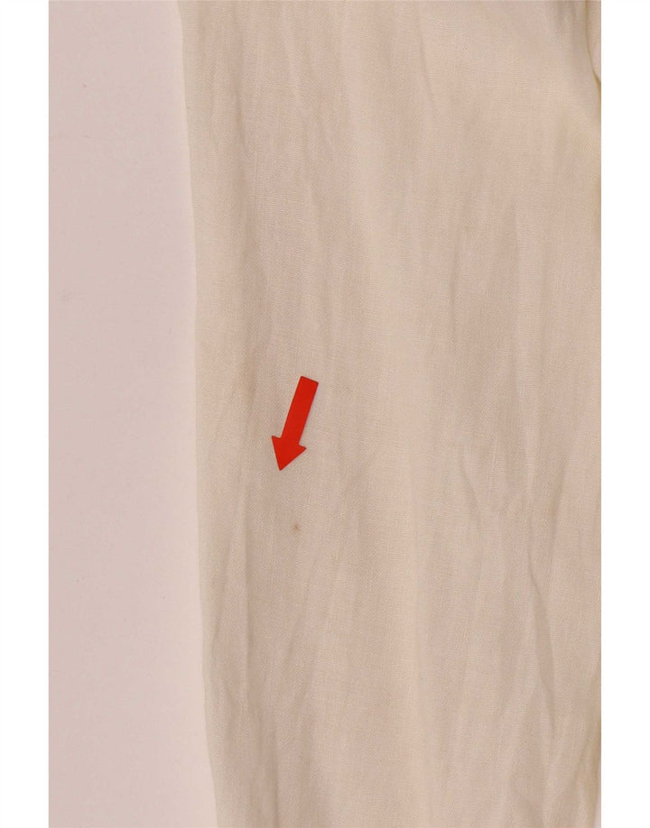 Marks & Spencer Chaqueta tipo blazer con 1 botón para mujer UK 40 XL Blanco