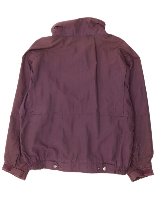 Chaqueta bomber Columbia para hombre ES 38 Mediana Púrpura Nylon