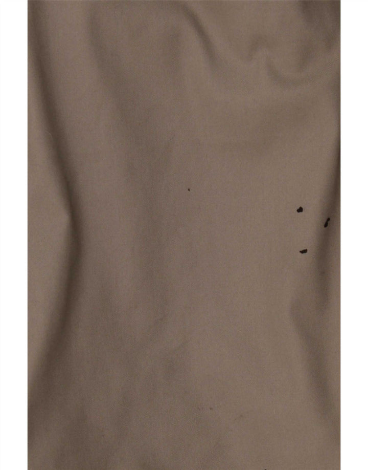 Vintage hombres reversible cortavientos abrigo Reino Unido 38 gris medio