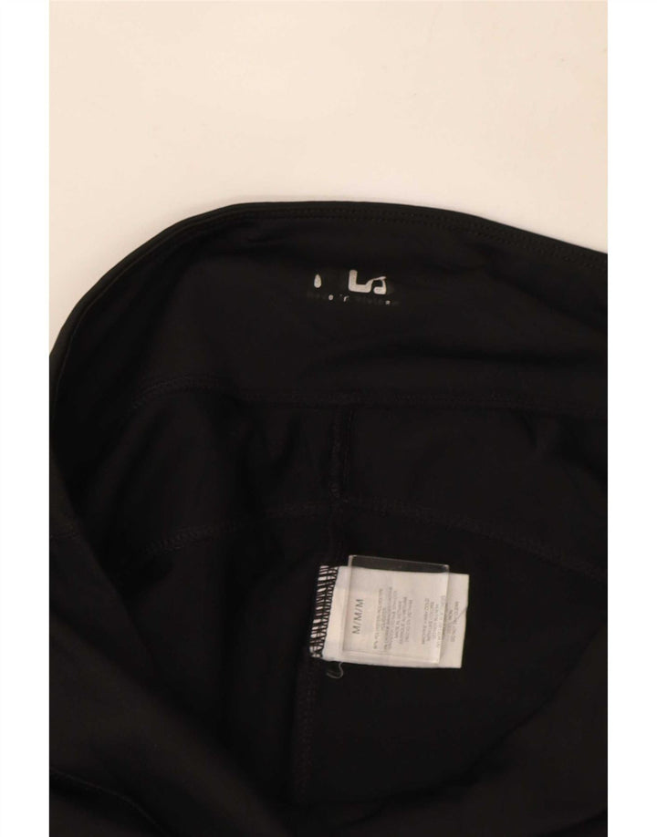 Fila Pantalones de chándal para mujer UK 40 Mediano Negro Poliéster