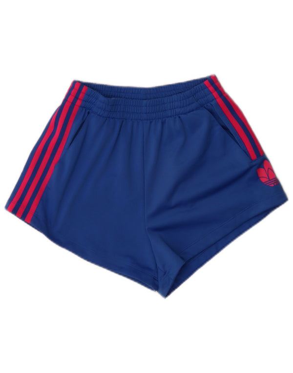 Adidas Pantalones cortos deportivos de ajuste holgado con gráficos para mujer UK 8 XS Azul Deportes
