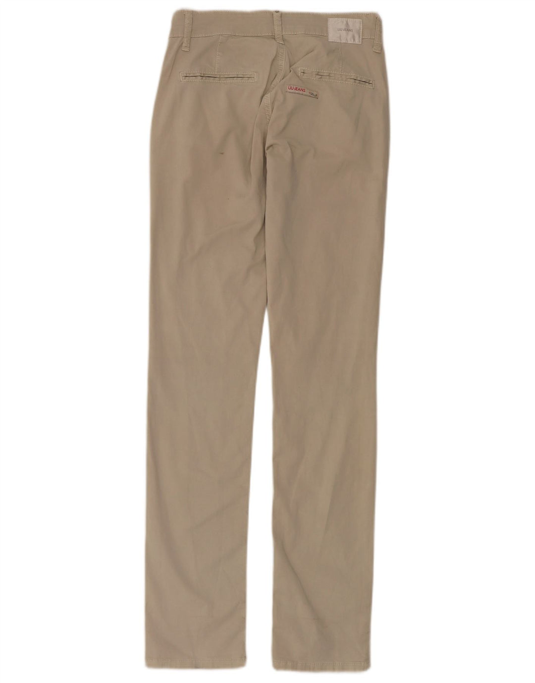 LIU JO Pantalones chinos ajustados para mujer W28 L34 Beige