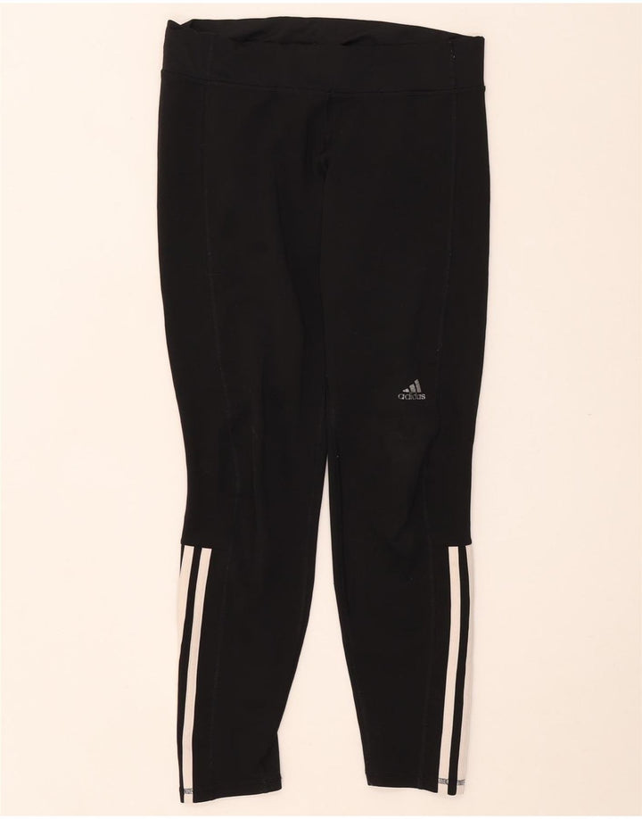 Leggings ADIDAS Mujer UK 12/14 Mediano Negro Poliéster