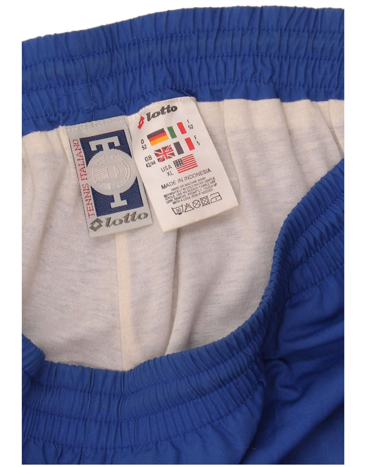 Lotto Pantalón Chándal Hombre ES 42/44 XL Azul Poliéster