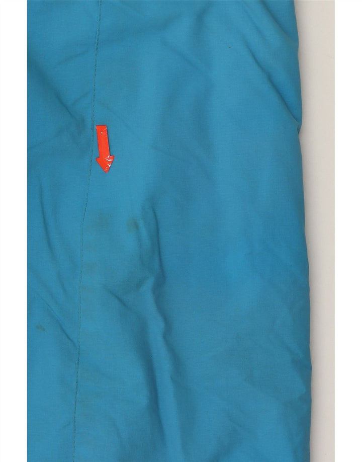 BELFE Mens Padded Jacket UK 40 Large Blue Colourblock Vintage Belfe and Second-Hand Belfe from Messina Hembry 