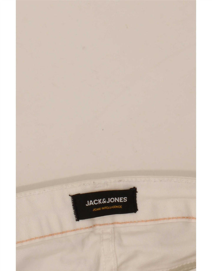 Jack & Jones Vaqueros Slim para Hombre W32 L34 Algodón Blanco