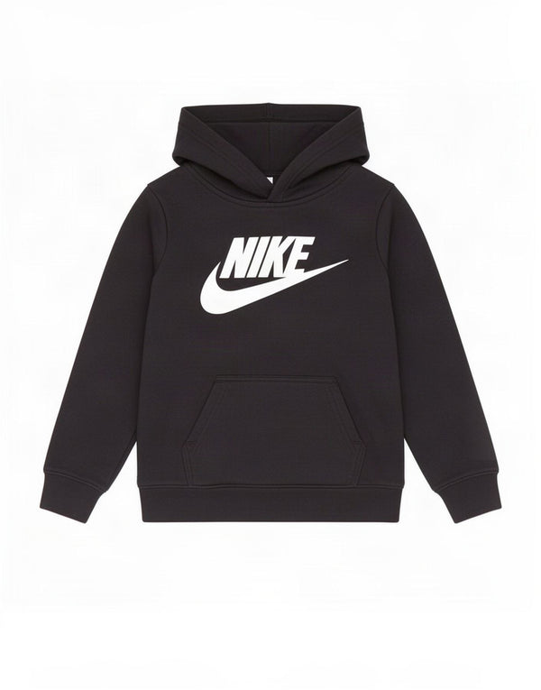Nike - Sudadera con capucha para niños (3-4 años, XS, algodón), color negro