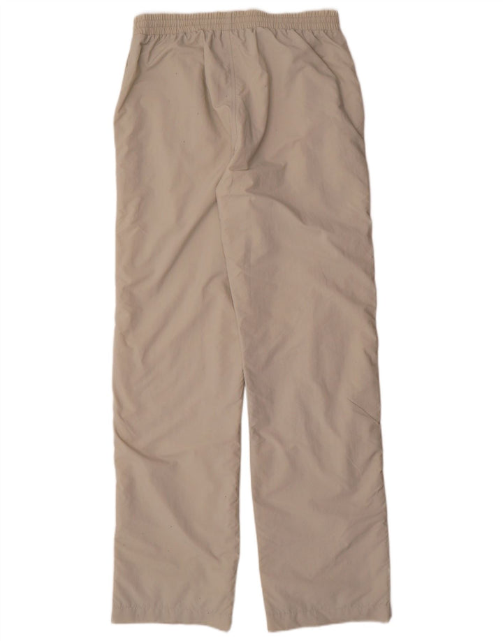Pantalones De Chándal Kappa Hombre Beige Medio Color Block Poliamida