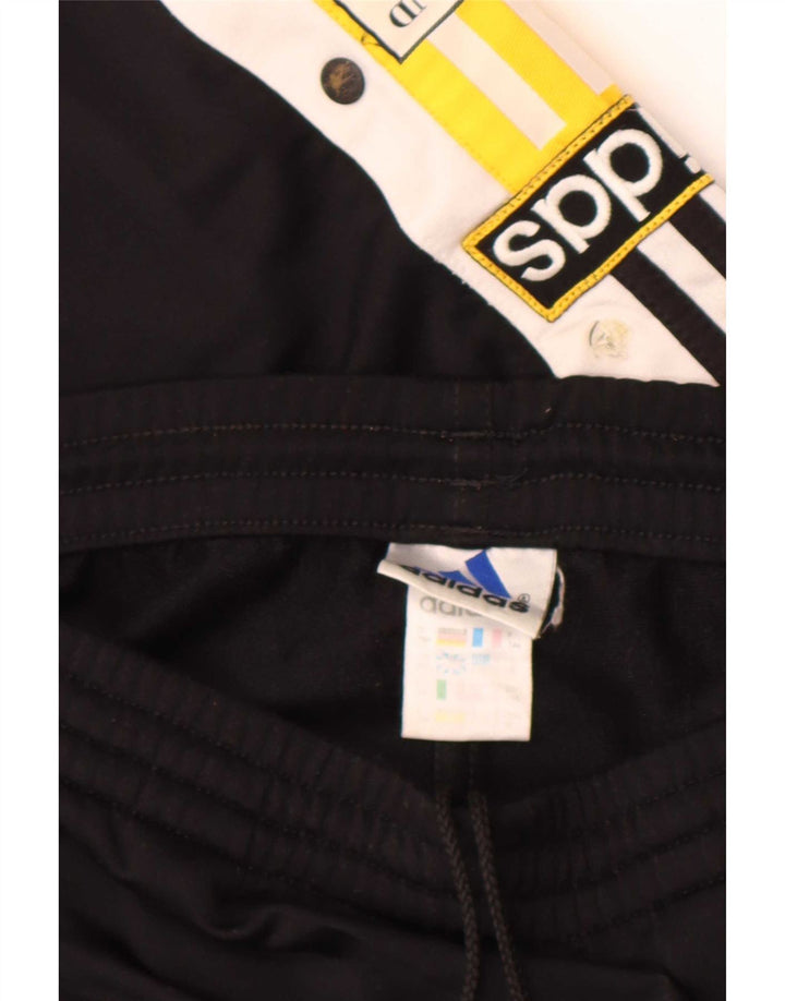 Adidas Hombre Pantalones De Chándal Gráficos Poliéster Color Block Negro Mediano