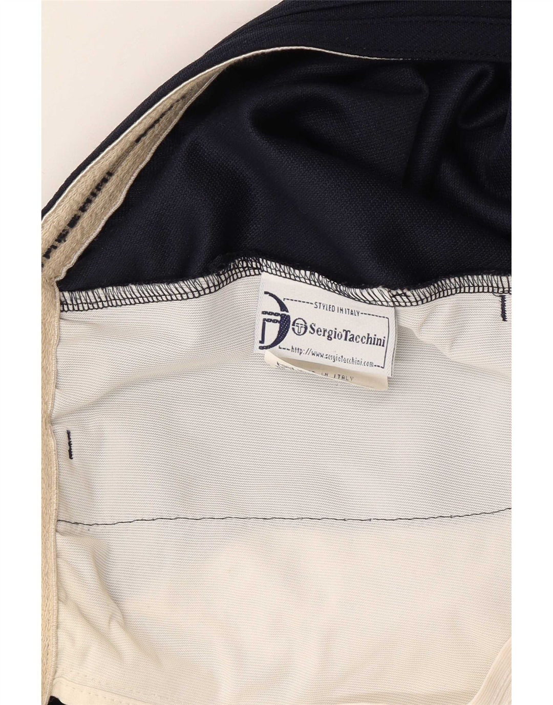 Sergio Tacchini Shorts deportivos para hombre IT 56 2XL Azul marino Poliéster