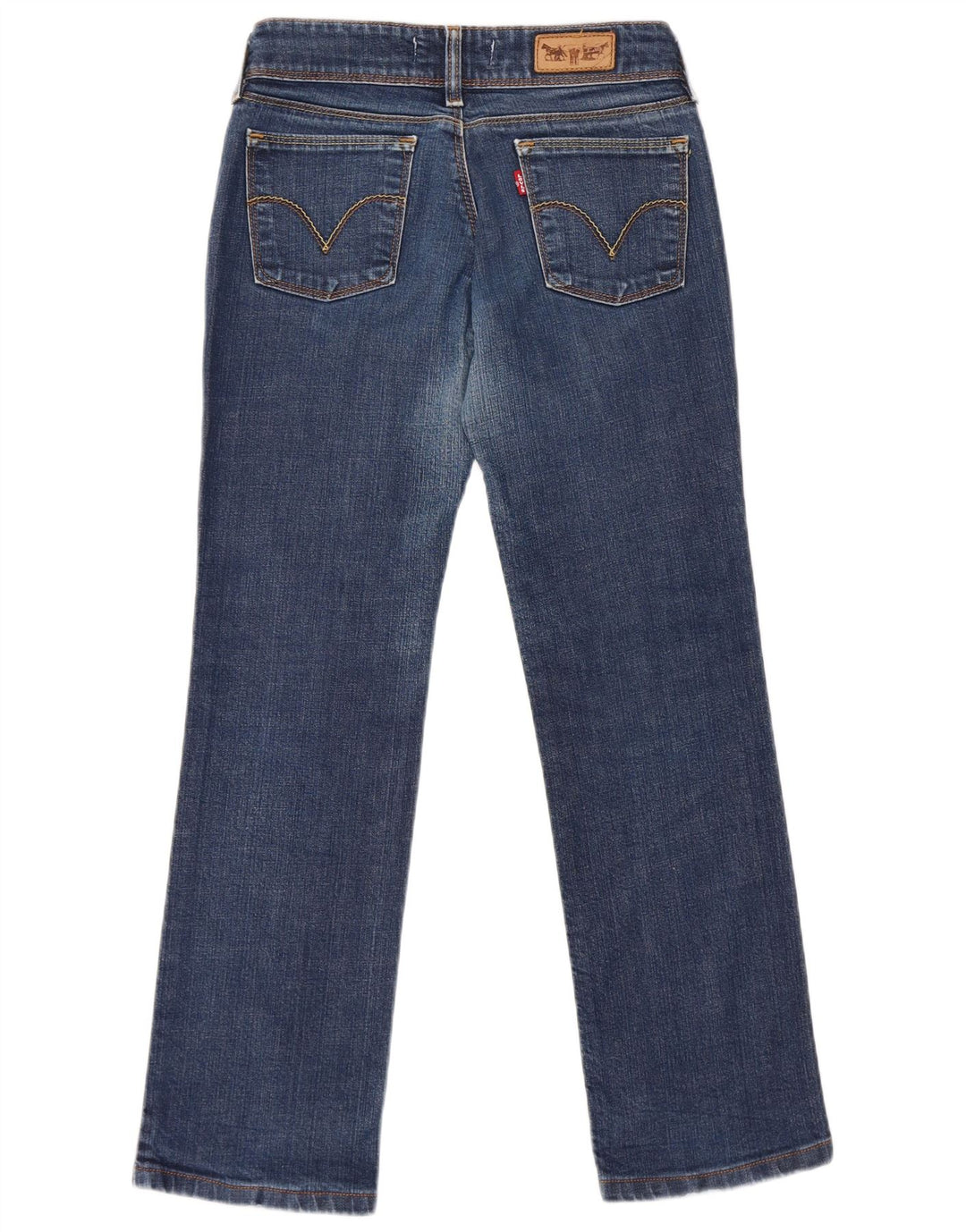 Vaqueros Levi's Mujer 570 Rectos W28 L28 Algodón Azul