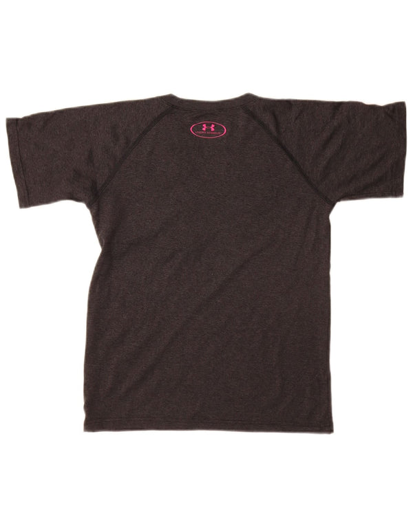 UNDER ARMOUR Camiseta holgada con gráfico para niñas 7-8 años Pequeña Gris